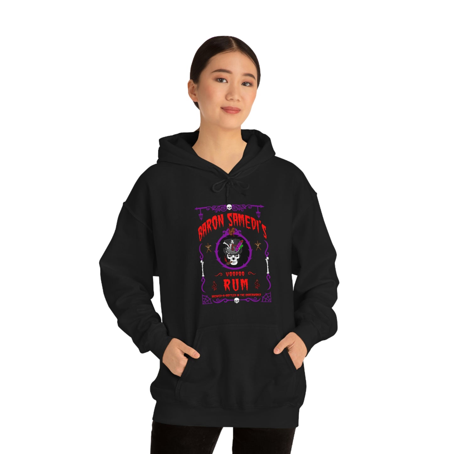 ABSINTHE MONSTERS 8 (BARON SAMEDI) Unisex Heavy Blend™ Hooded Sweatshirt