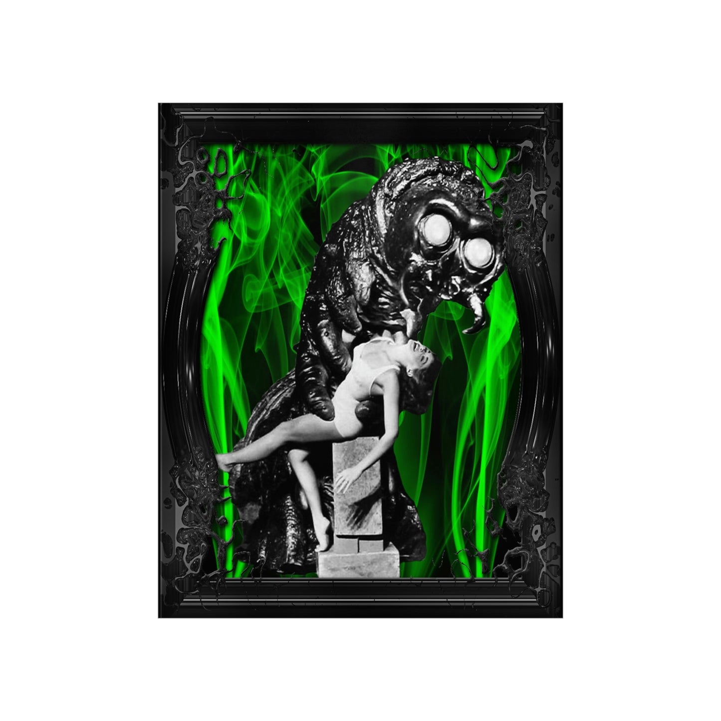 MONSTER THAT CHALLENGED THE WORLD 1, THE (1958) Premium Matte Vertical Posters