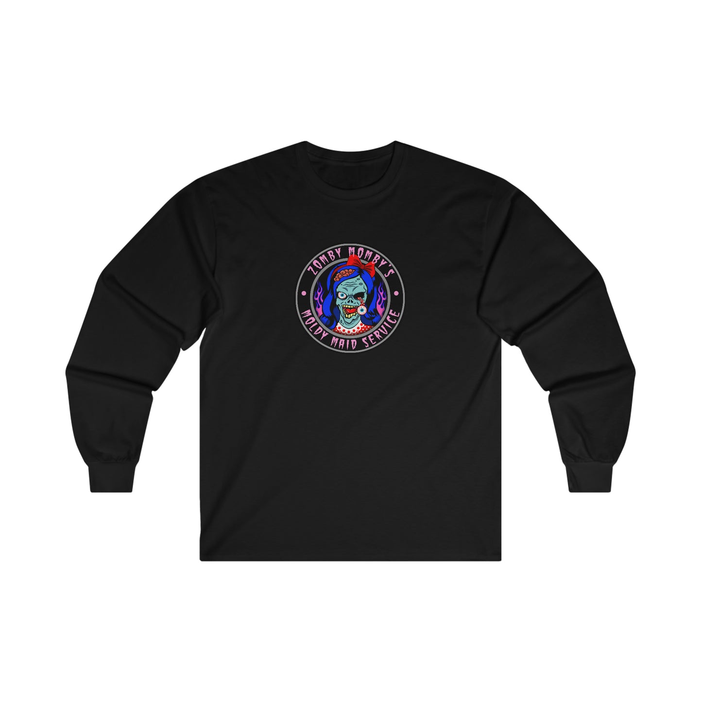 ZOMBY MOMBY - MOLDY MAID SERVICE Ultra Cotton Long Sleeve Tee
