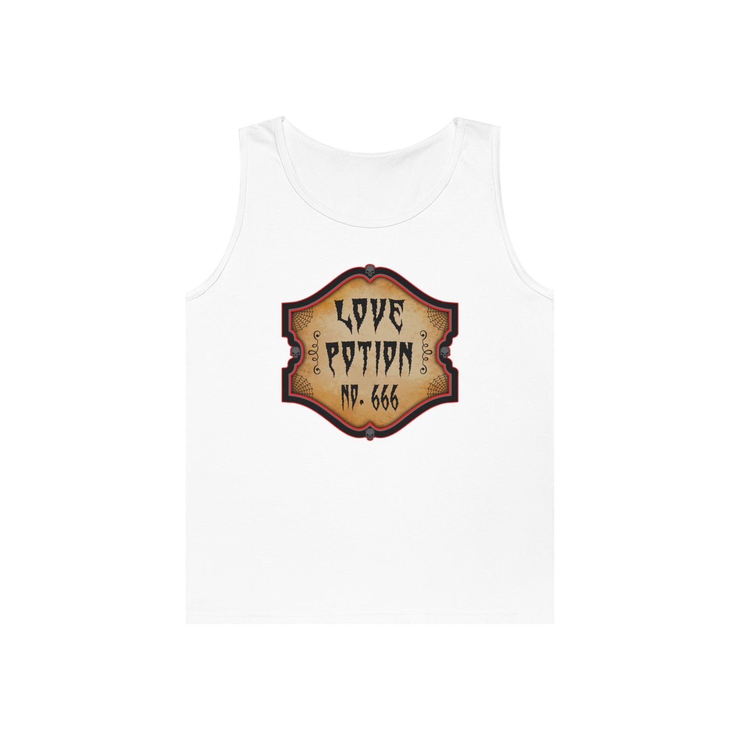 WITCHERY POTIONS 7 (LOVE POTION NO. 666) Unisex Heavy Cotton Tank Top
