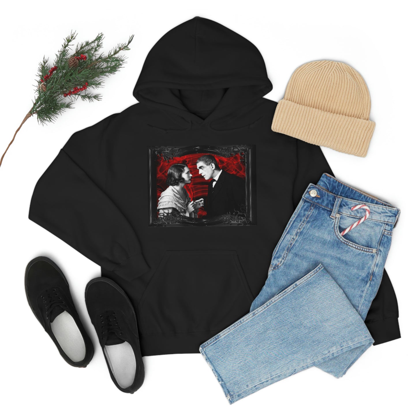 RAVEN 2, THE (1935) Unisex Heavy Blend™ Hooded Sweatshirt