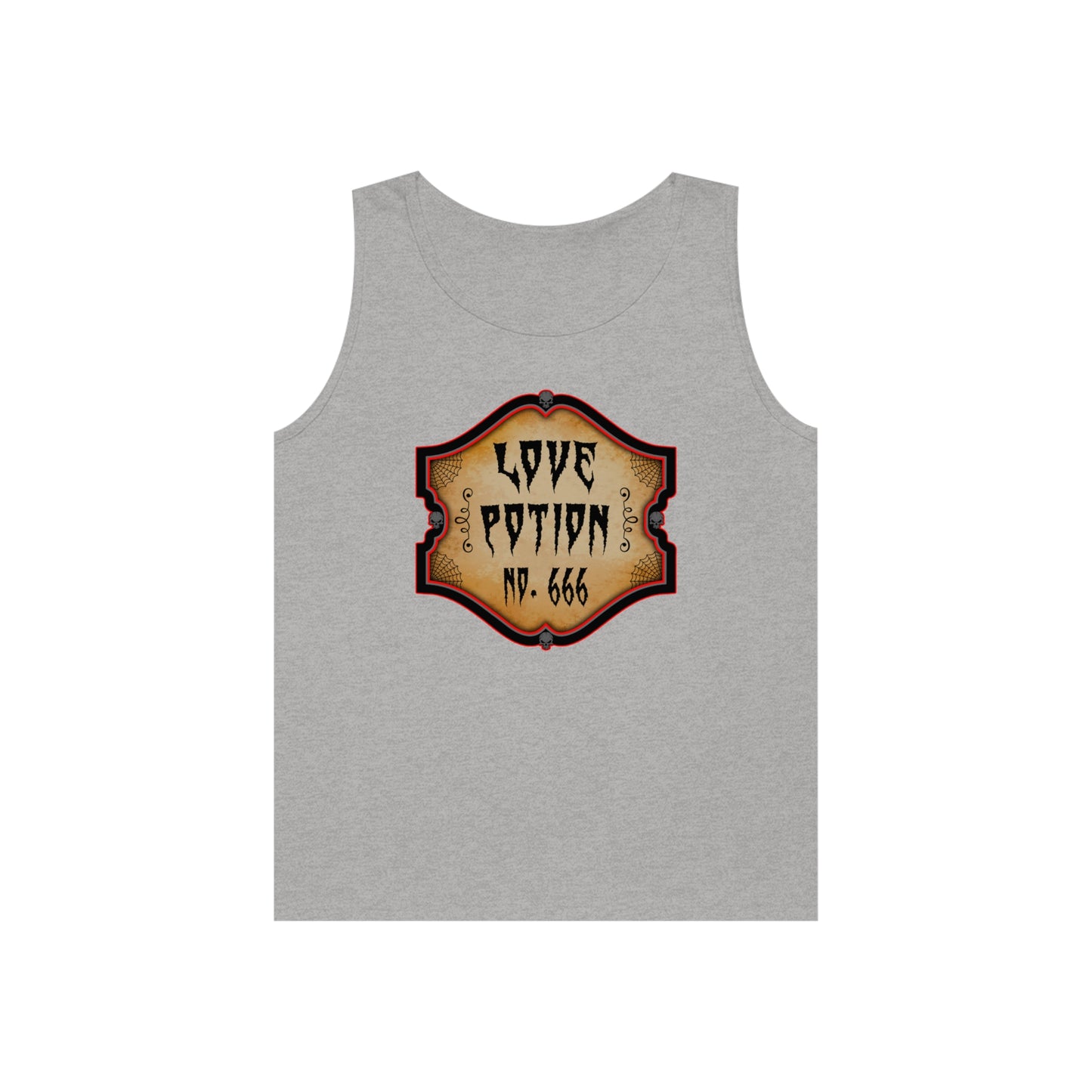 WITCHERY POTIONS 7 (LOVE POTION NO. 666) Unisex Heavy Cotton Tank Top