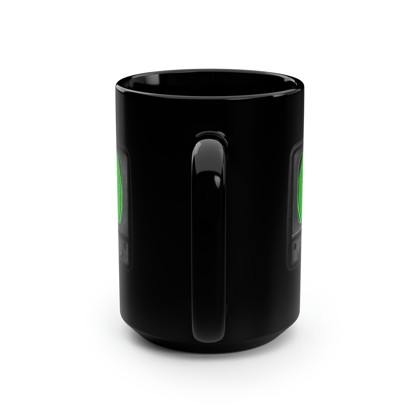 FRANKIE TV 1 Black Mug, 15oz