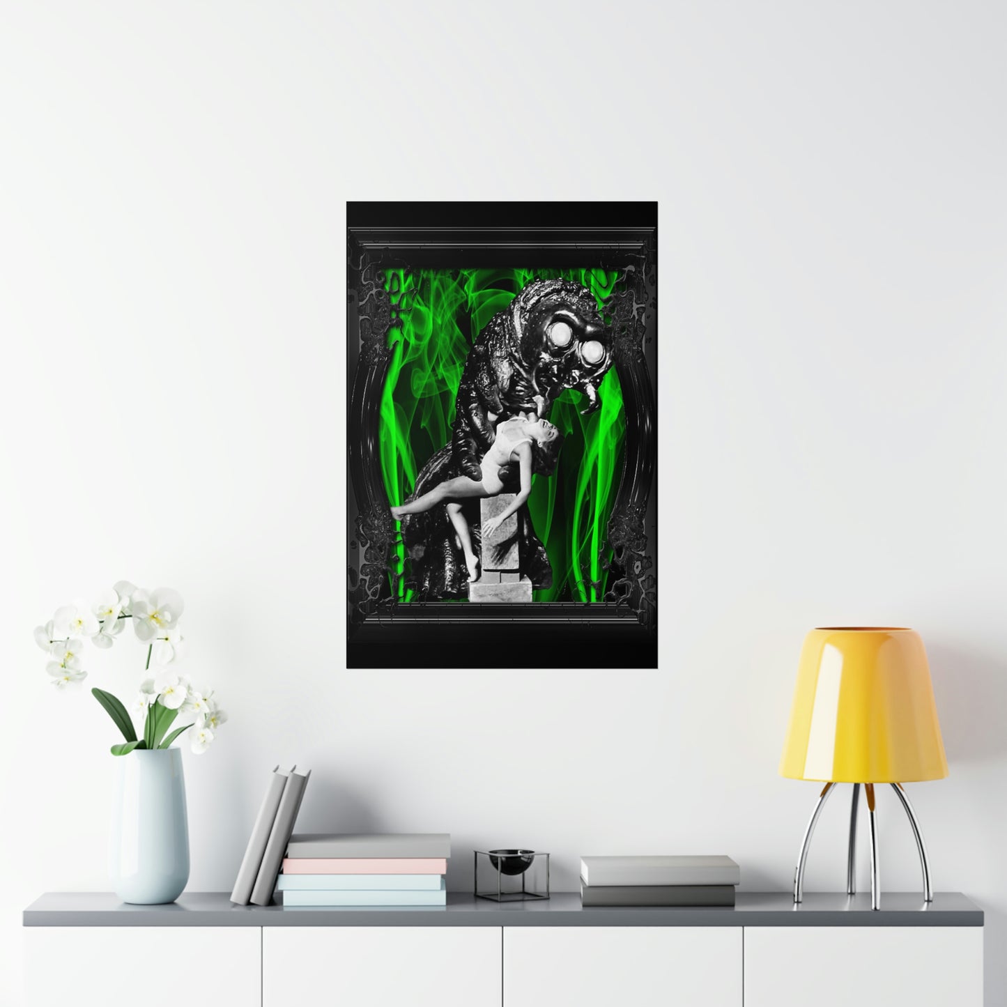 MONSTER THAT CHALLENGED THE WORLD 1, THE (1958) Premium Matte Vertical Posters