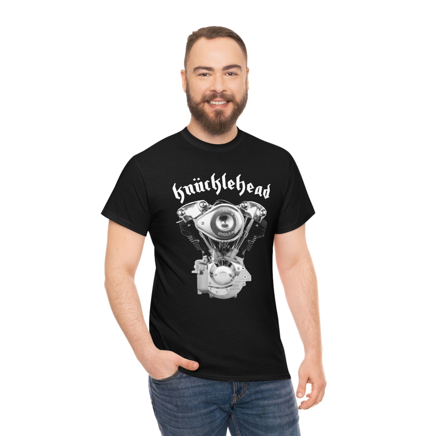 KNUCKLEHEAD 1 Unisex Heavy Cotton Tee