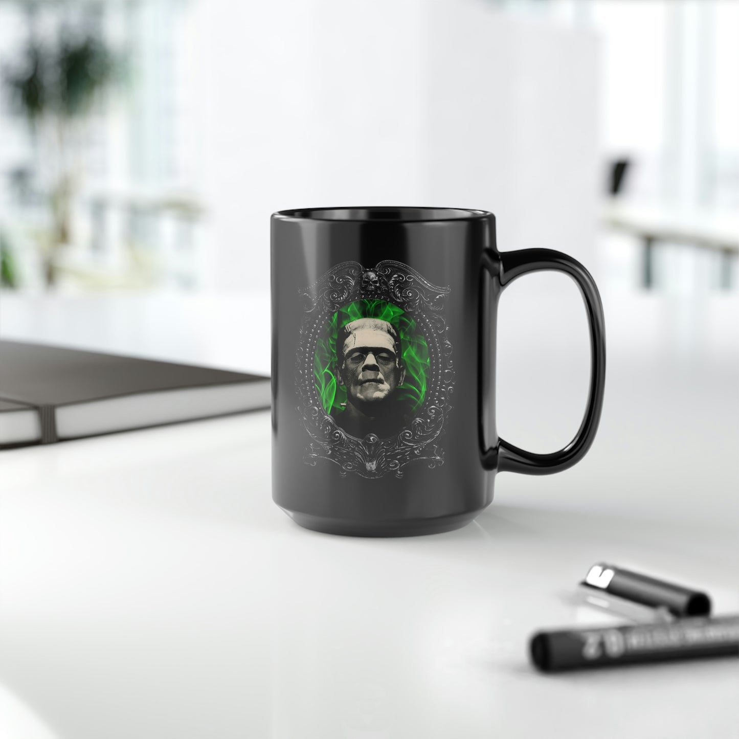 FRANKIE 4 (1931) Black Mug, 15oz