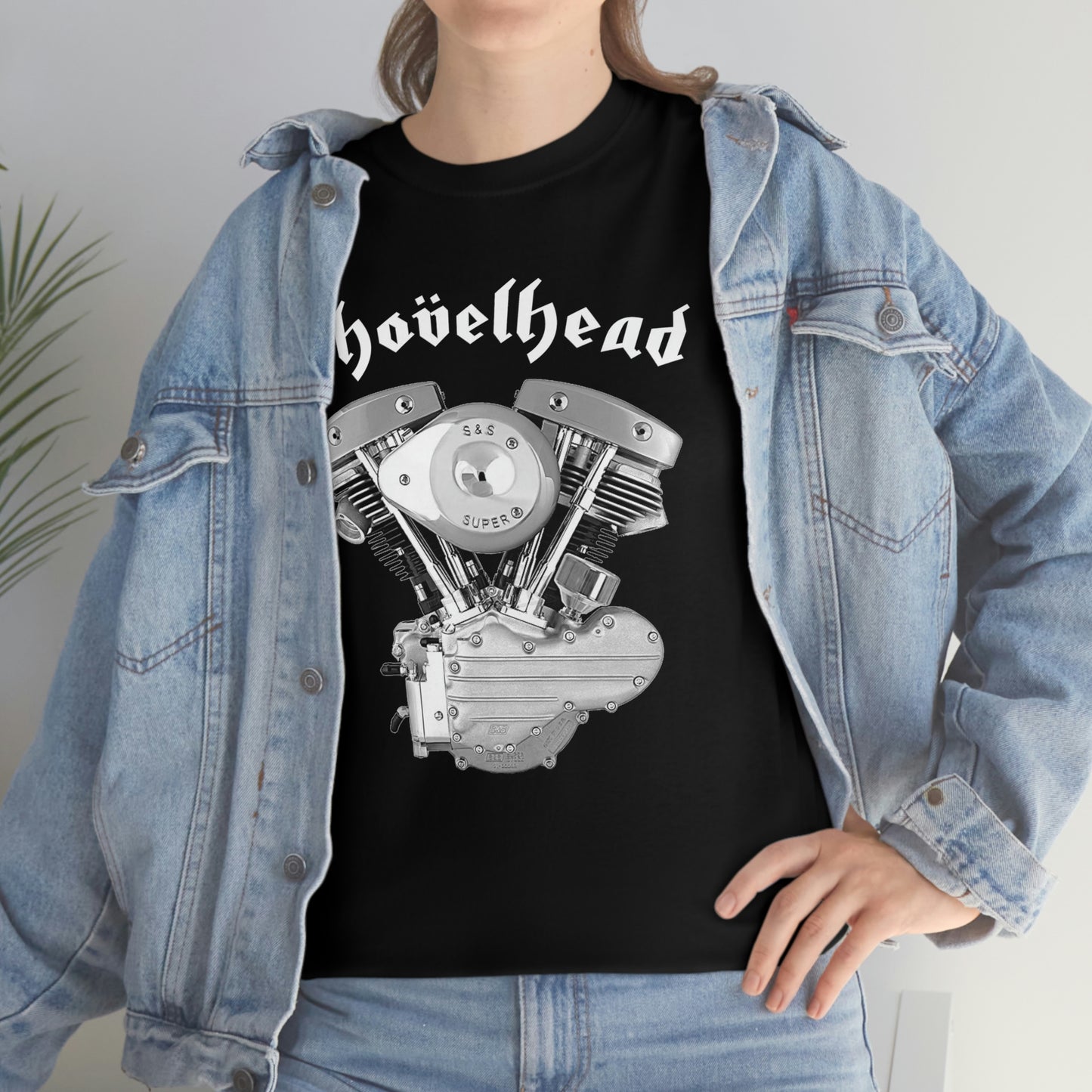 SHOVELHEAD 2 (GENERATOR) Unisex Heavy Cotton Tee