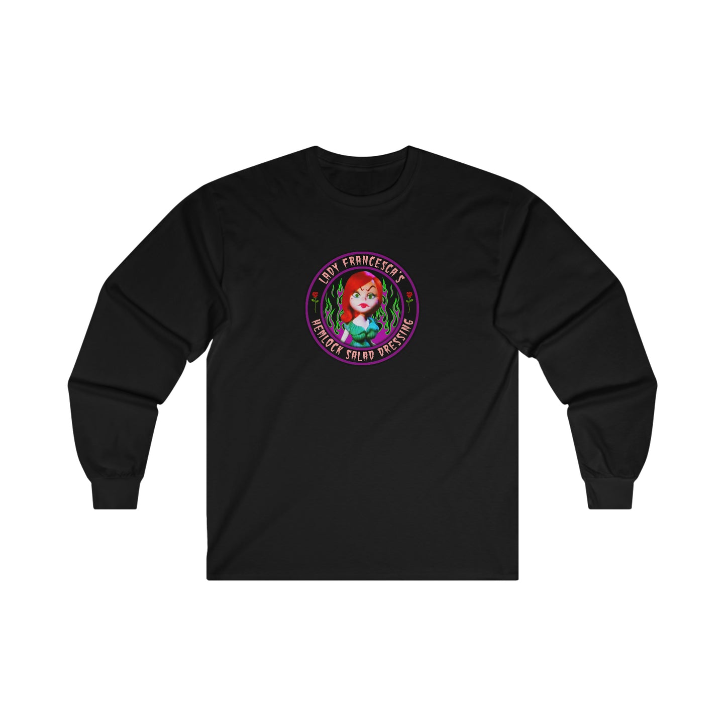LADY FRANCESCA - HEMLOCK SALAD DRESSING Ultra Cotton Long Sleeve Tee