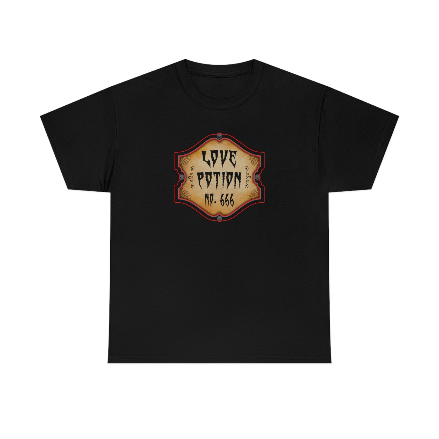 WITCHERY POTIONS 7 (LOVE POTION NO. 666) Unisex Heavy Cotton Tee