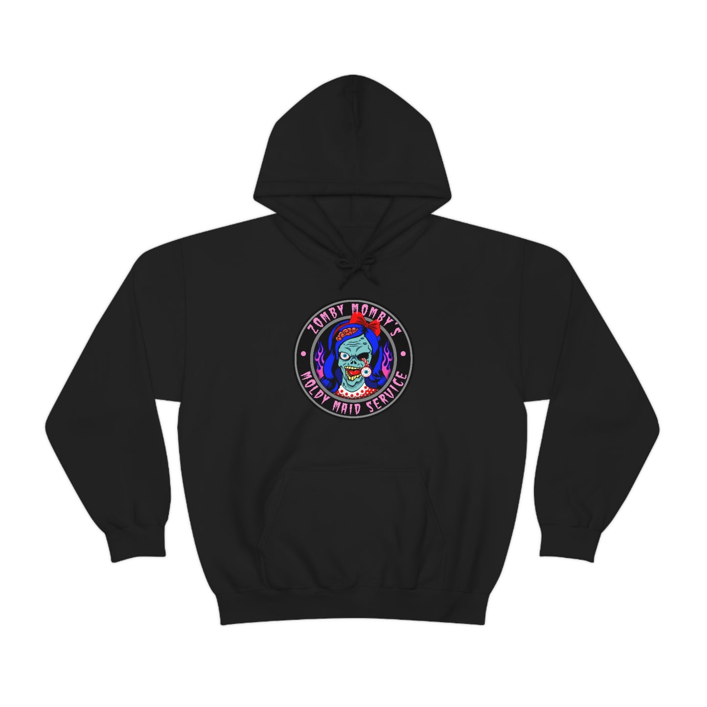 ZOMBY MOMBY - MOLDY MAID SERVICE Unisex Heavy Blend™ Hooded Sweatshirt