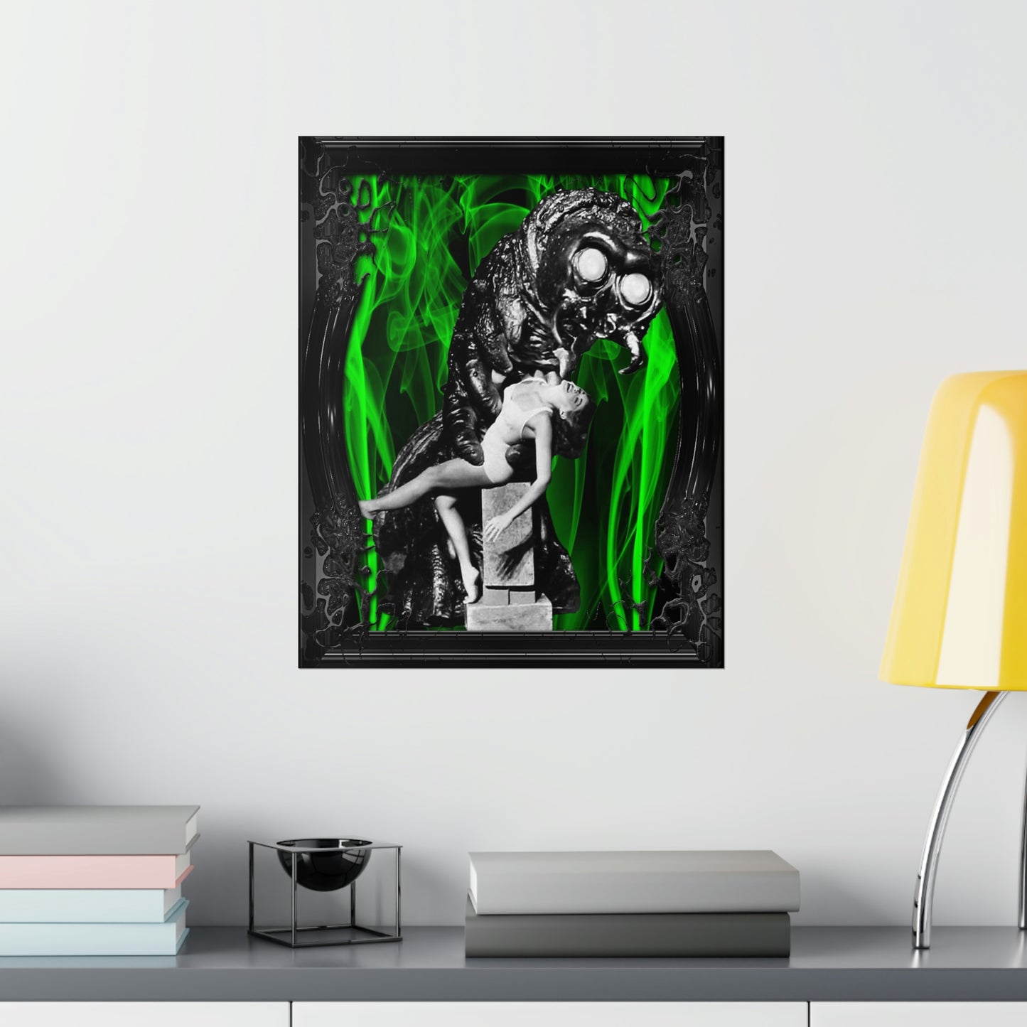 MONSTER THAT CHALLENGED THE WORLD 1, THE (1958) Premium Matte Vertical Posters