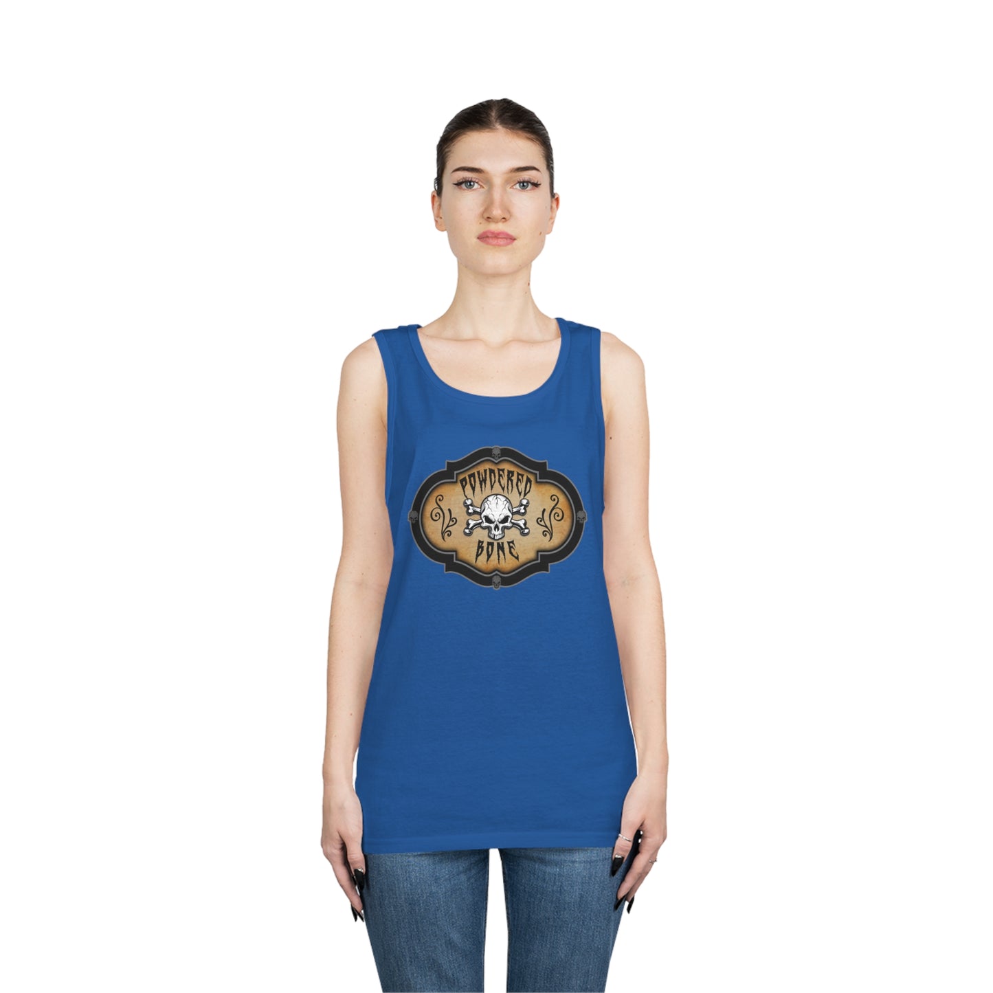 WITCHERY POTIONS 3 (POWDERED BONE) Unisex Heavy Cotton Tank Top
