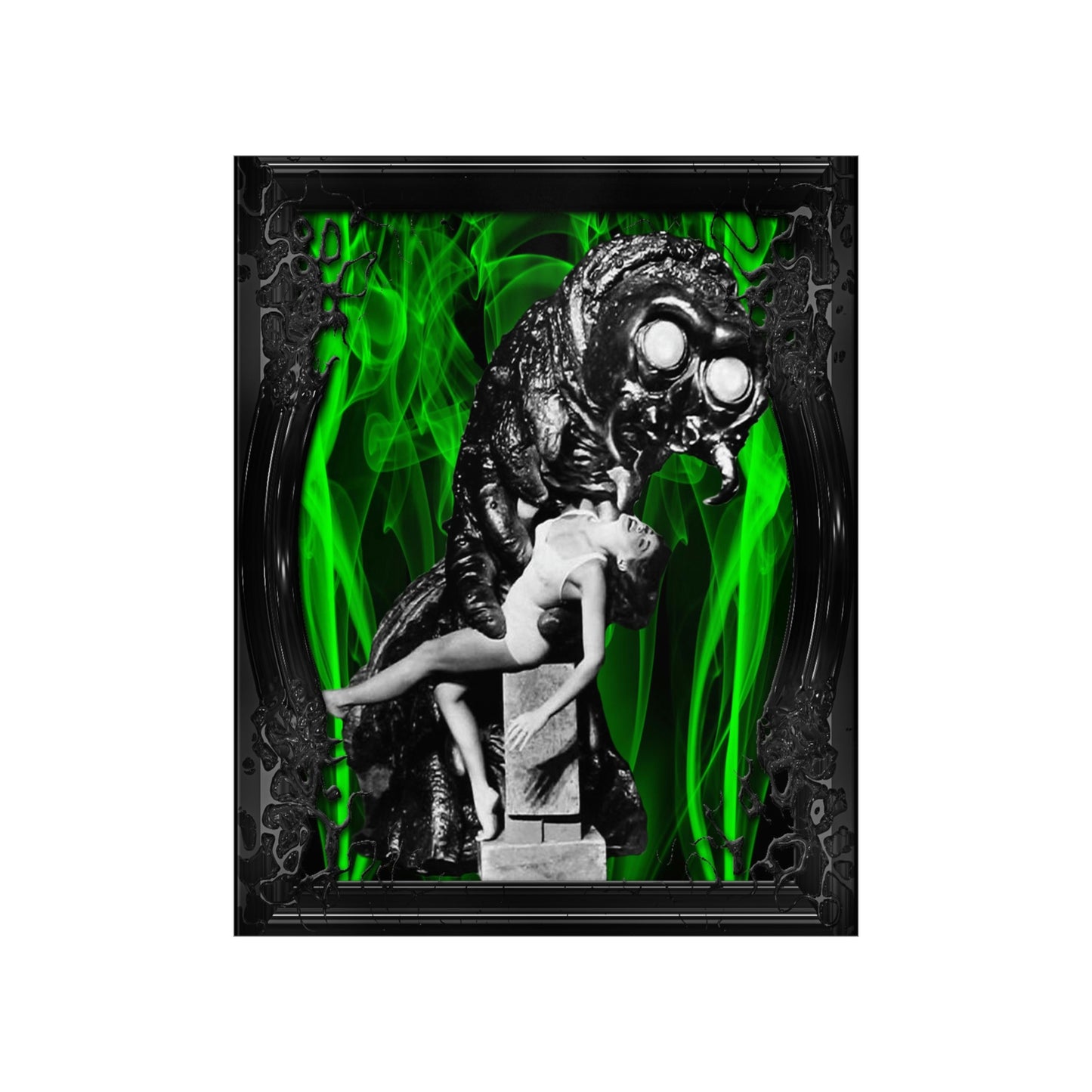 MONSTER THAT CHALLENGED THE WORLD 1, THE (1958) Premium Matte Vertical Posters