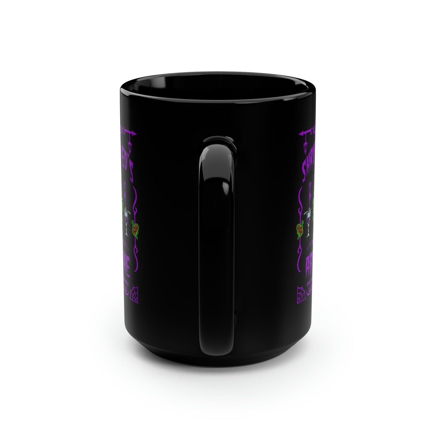 ABSINTHE MONSTERS (SHRUNKEN ED) Black Mug, 15oz