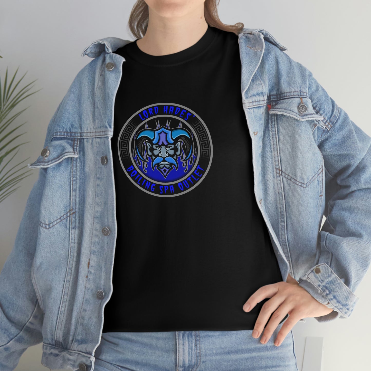 LORD HADES - BOILING SPA OUTLET Unisex Heavy Cotton Tee