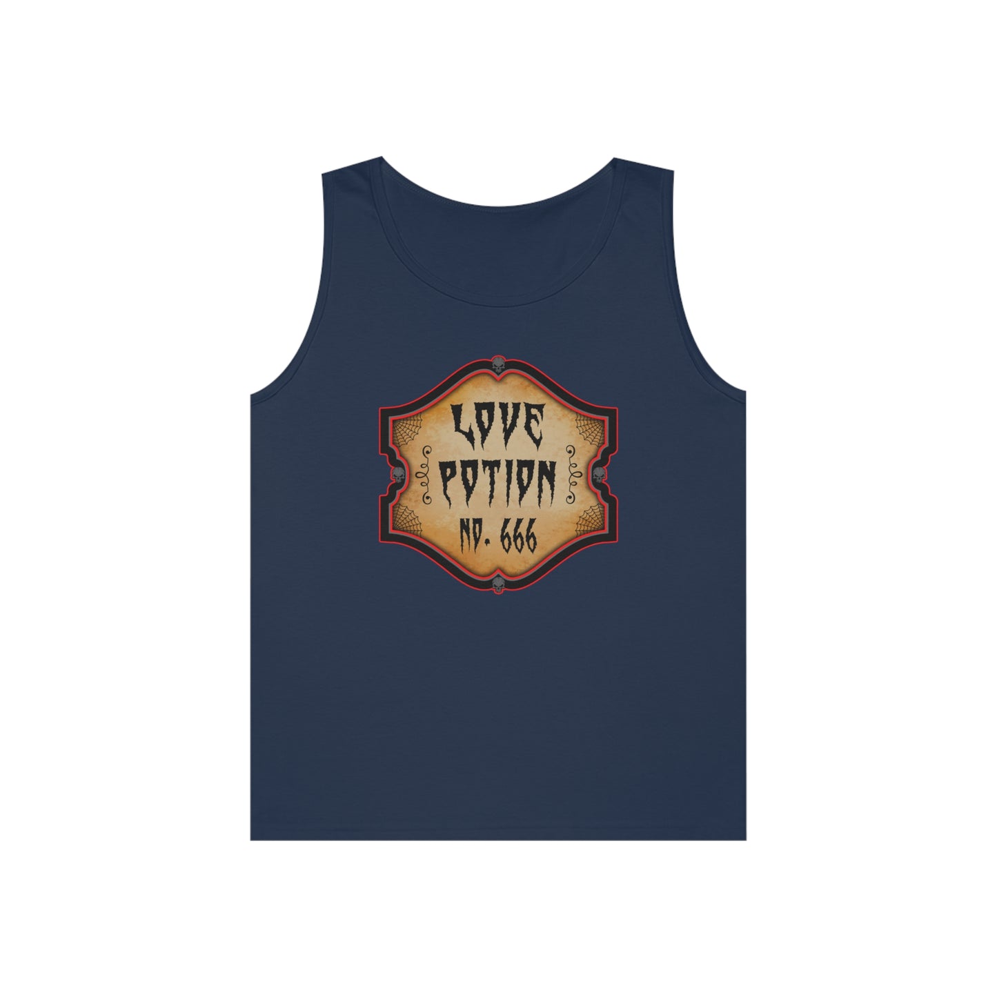 WITCHERY POTIONS 7 (LOVE POTION NO. 666) Unisex Heavy Cotton Tank Top