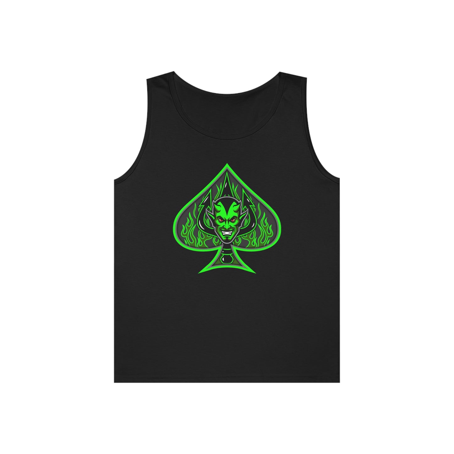 SPADE 1 (G)  Unisex Heavy Cotton Tank Top