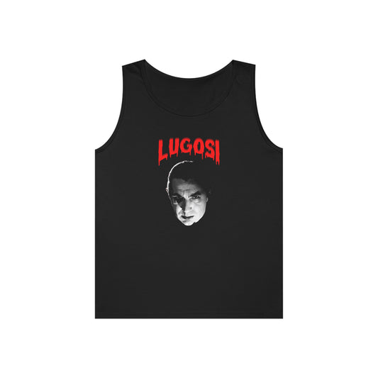 LUGOSI  Unisex Heavy Cotton Tank Top