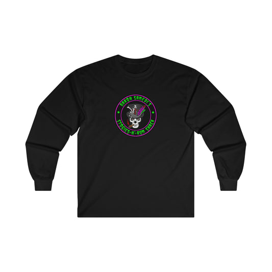 BARON SAMEDI’S STOGIES N RUM SHACK Ultra Cotton Long Sleeve Tee