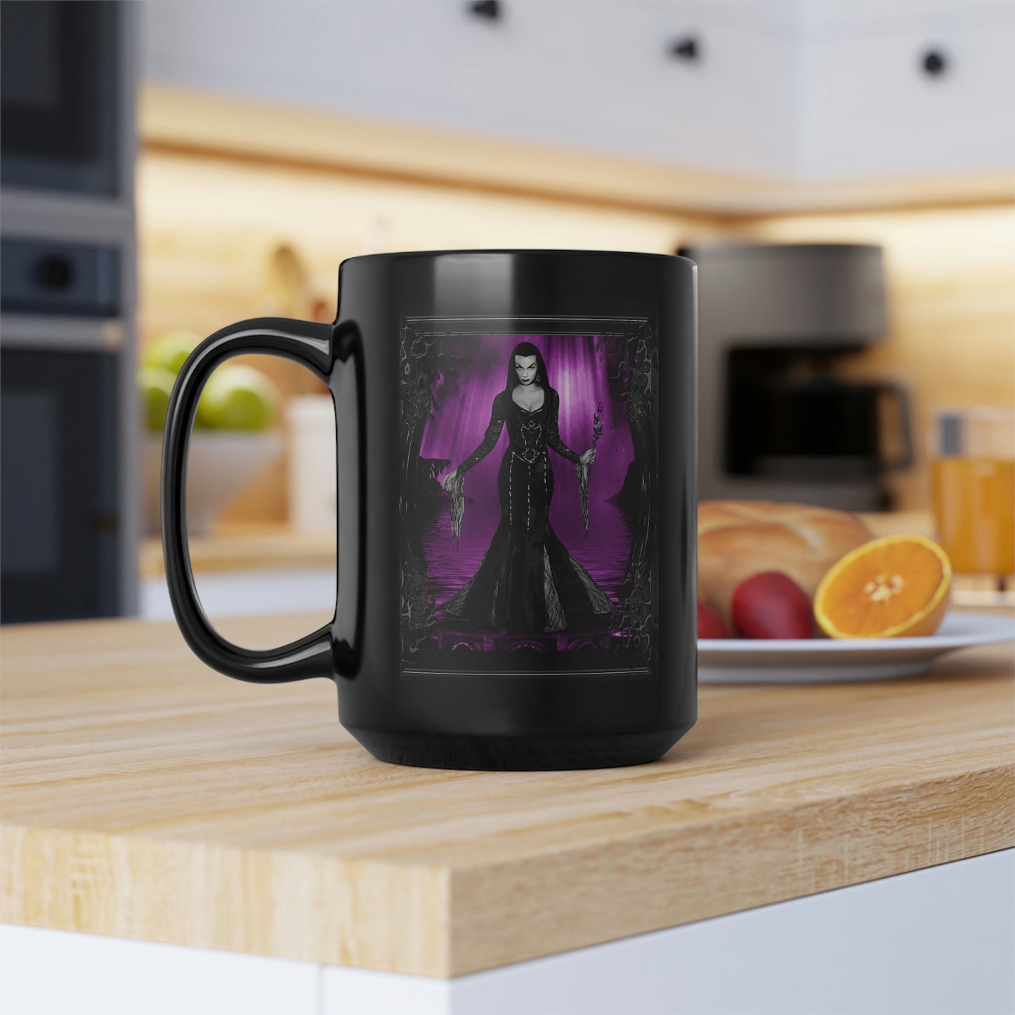 VAMPIRA 10 Black Mug, 15oz