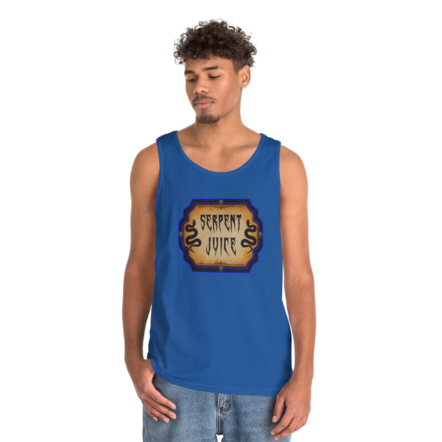 WITCHERY POTIONS 10 (SERPENT JUICE)  Unisex Heavy Cotton Tank Top