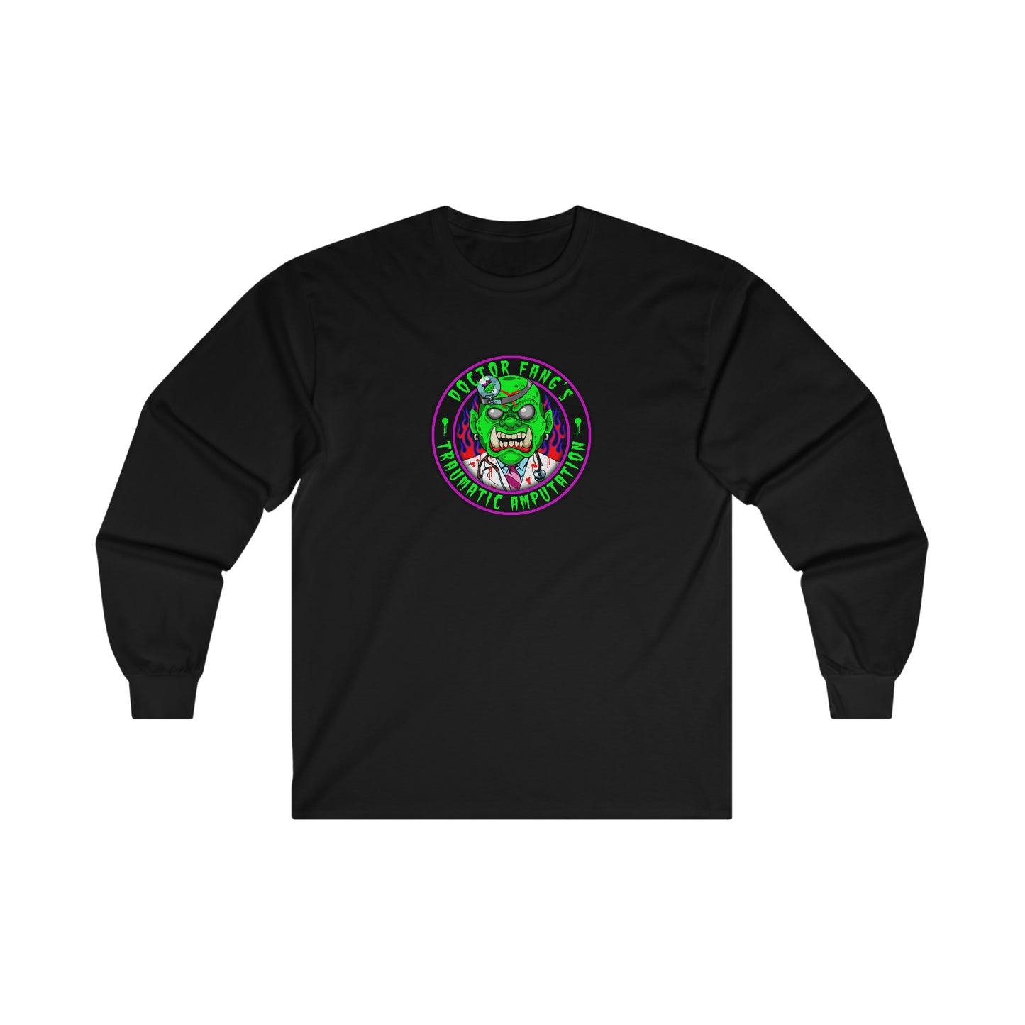 DR FANG - TRAUMATIC AMPUTATION Ultra Cotton Long Sleeve Tee