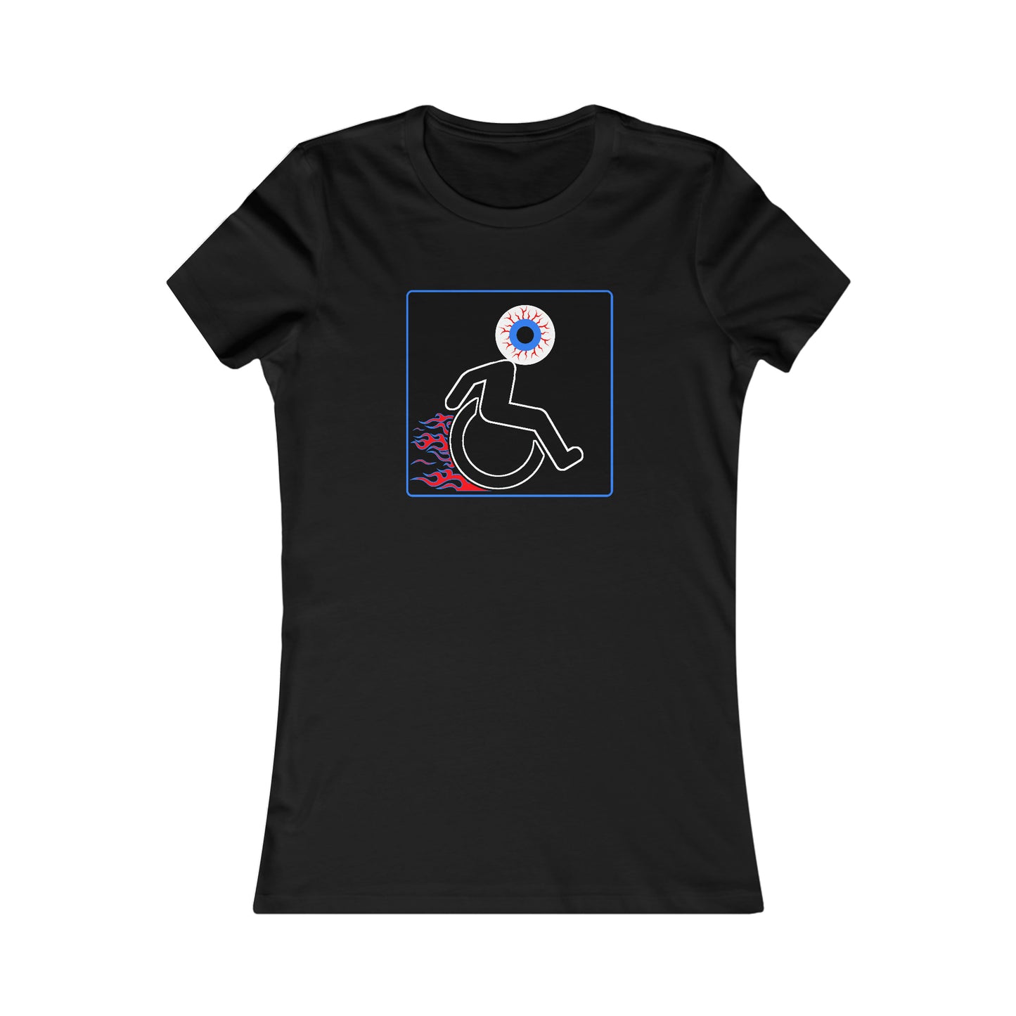 WHEELCHARIOT 12 (Eyeball) Women's Favorite Tee