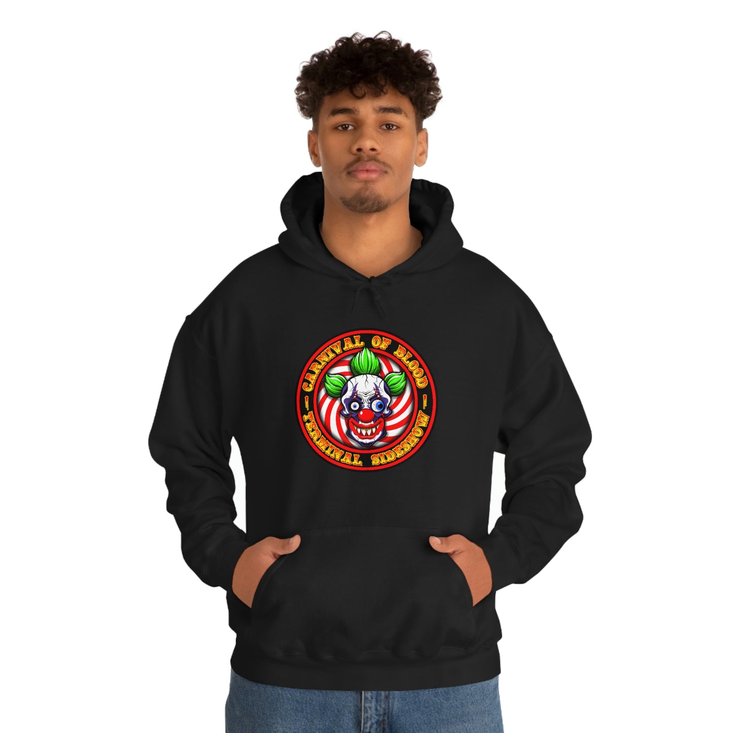 CARNIVAL OF BLOOD - TERMINAL SIDESHOW 3 Unisex Heavy Blend™ Hooded Sweatshirt