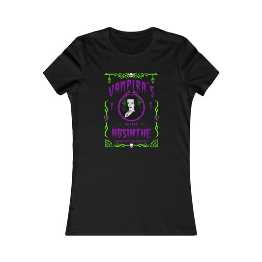 ABSINTHE MONSTERS 4 (VAMPIRA) Women's Favorite Tee