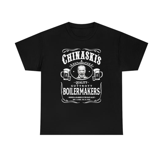 CHINASKIS (BOILERMAKERS) Unisex Heavy Cotton Tee