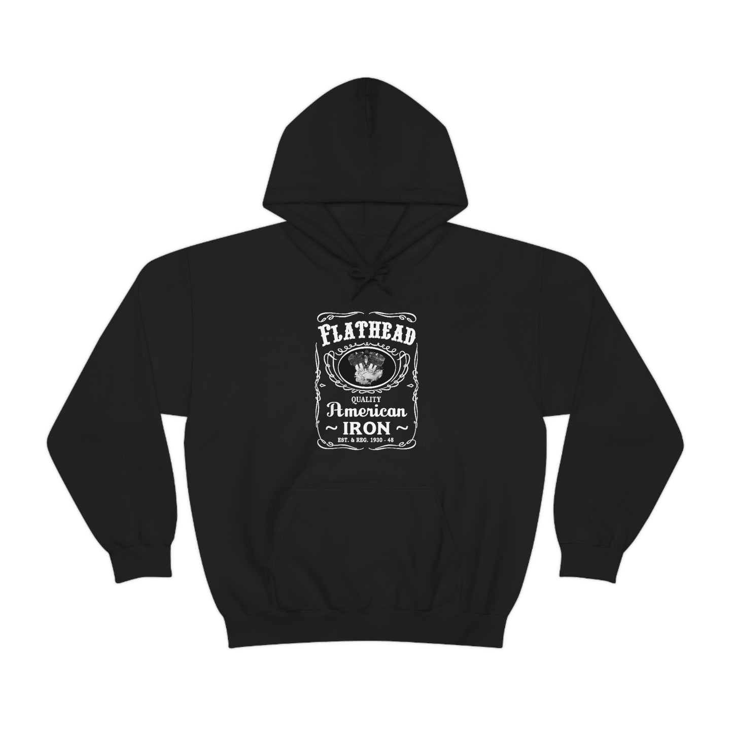 FLATHEAD 2 (JD) Unisex Heavy Blend™ Hooded Sweatshirt