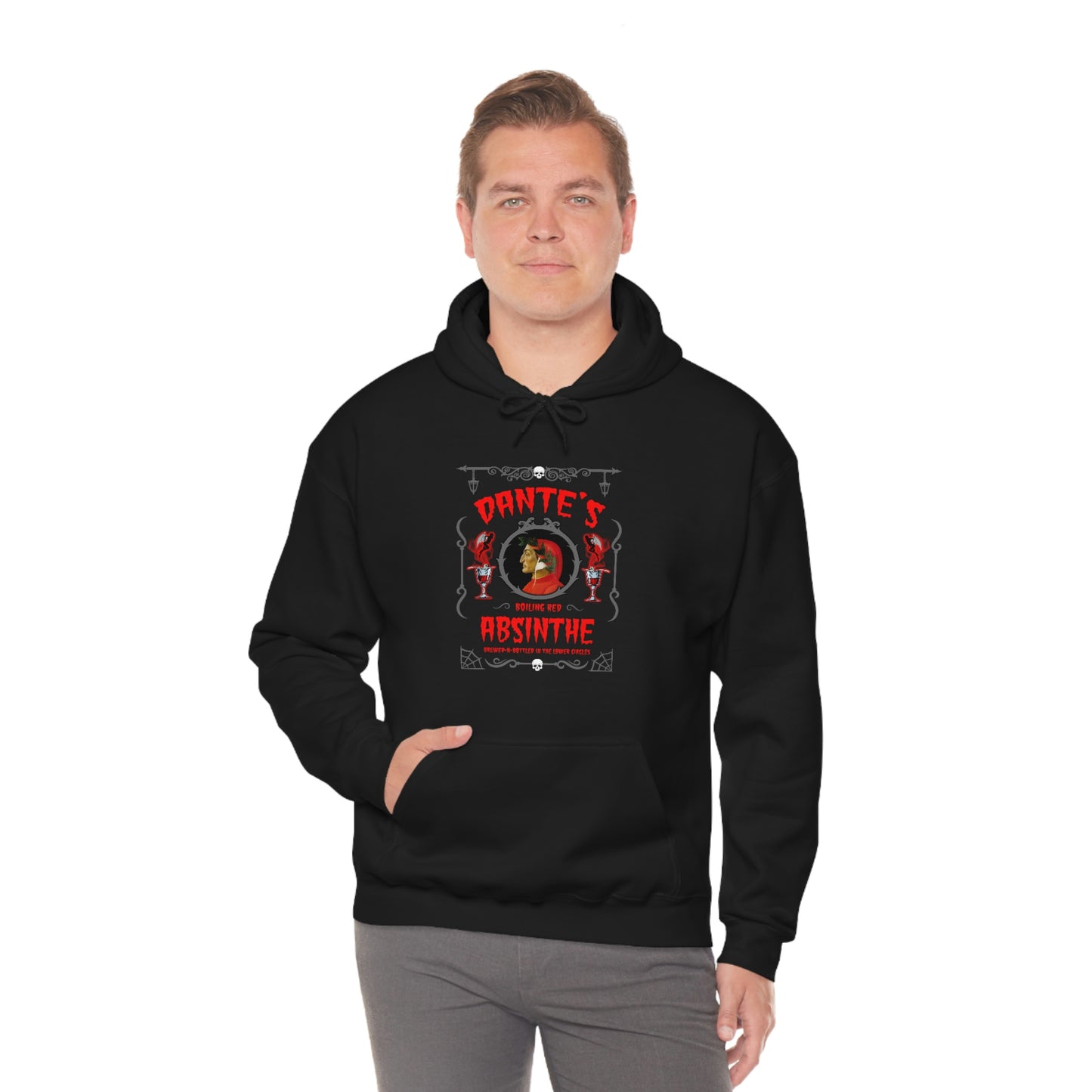 ABSINTHE MONSTERS (DANTE) Unisex Heavy Blend™ Hooded Sweatshirt