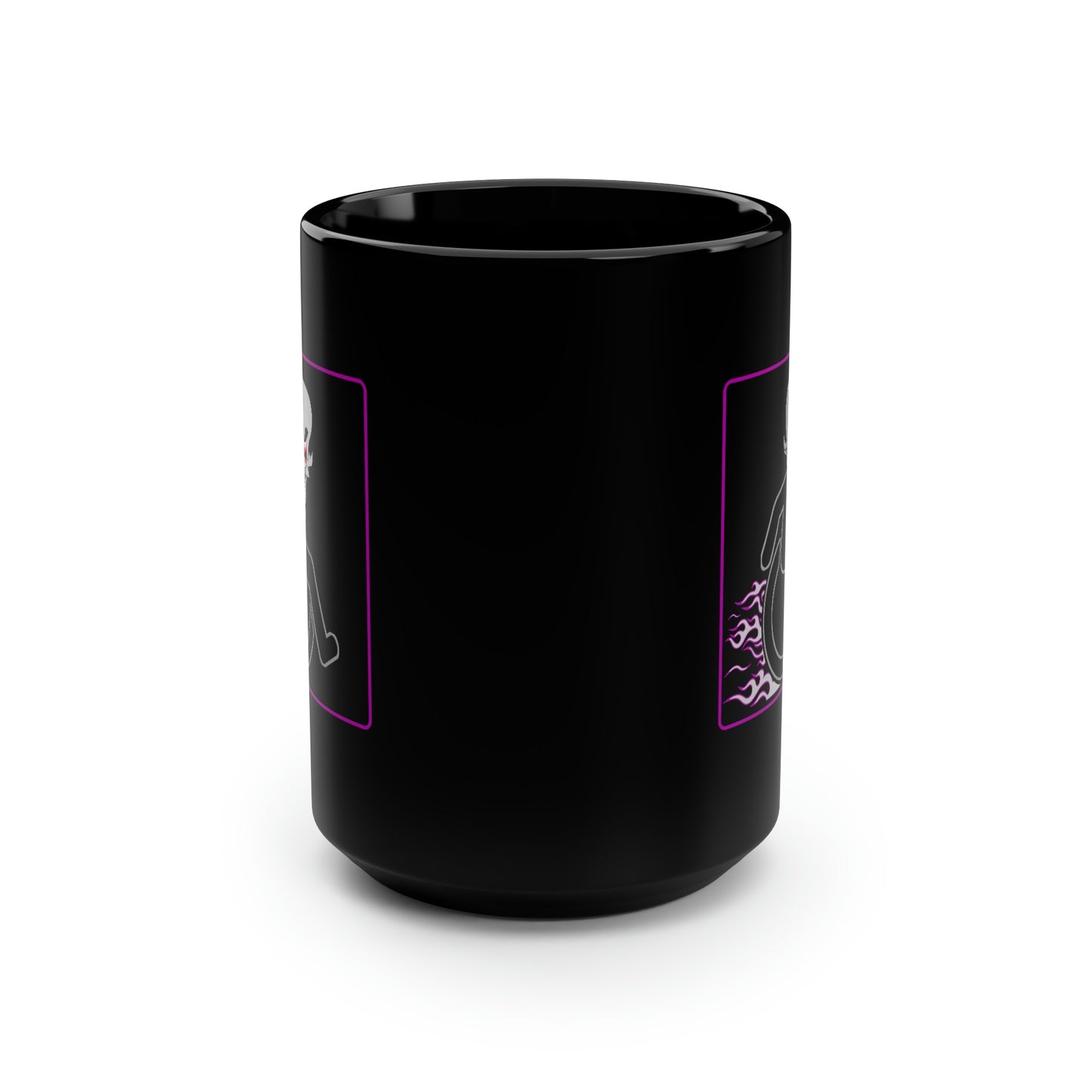 WHEELCHARIOT 9 (Nosferatu) 1 Black Mug, 15oz