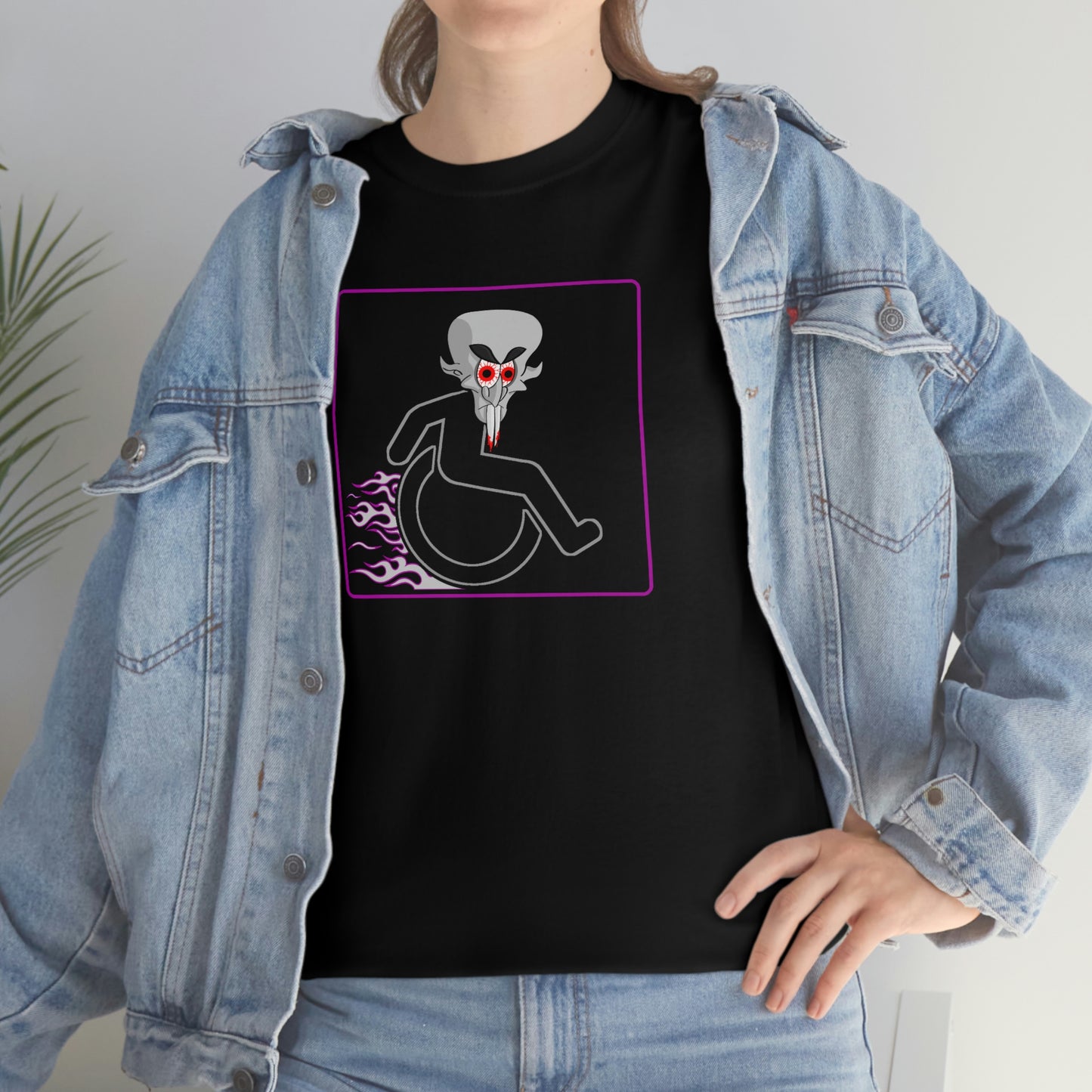 WHEELCHARIOT 9 (Nosferatu) 1 Unisex Heavy Cotton Tee