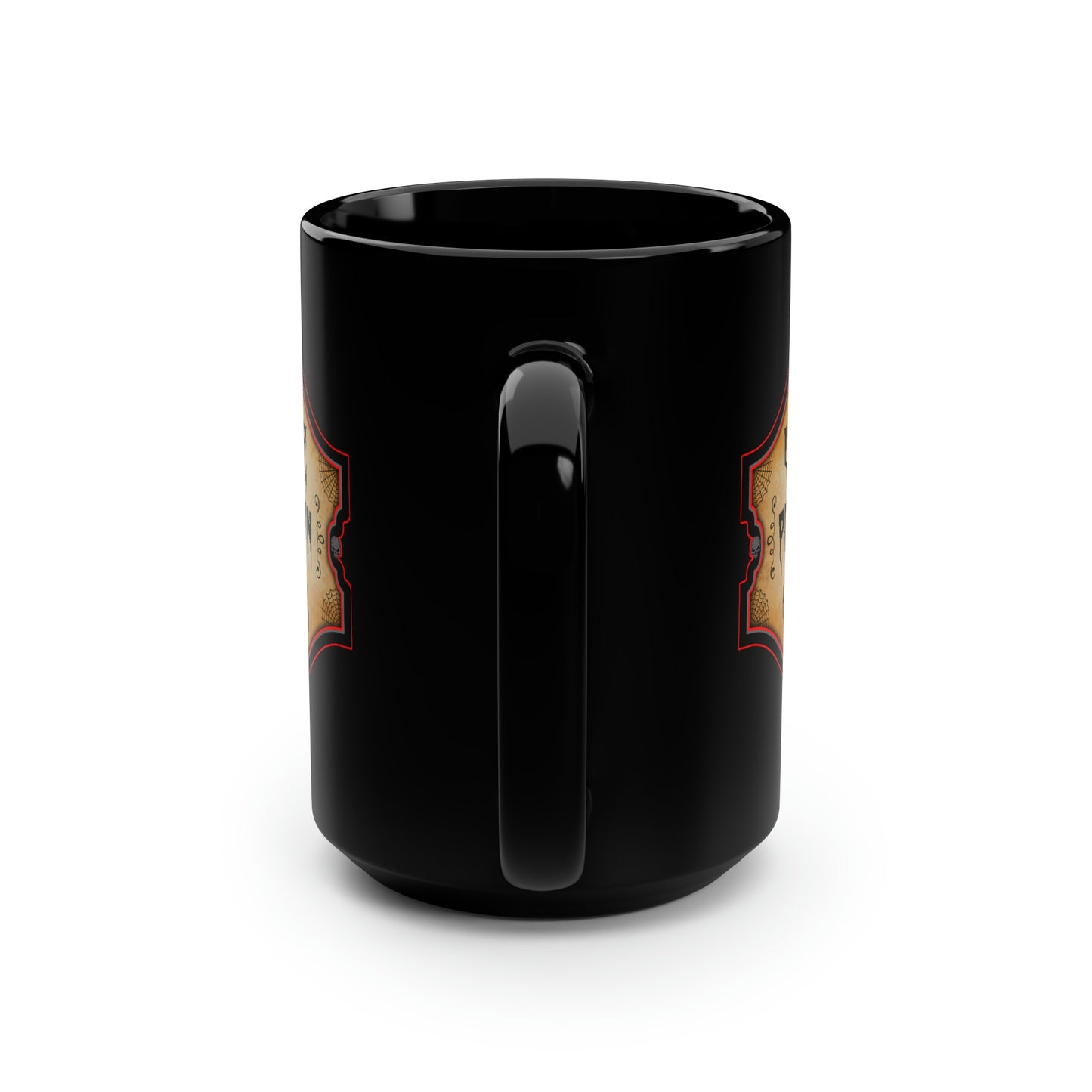 WITCHERY POTIONS 7 (LOVE POTION NO. 666) Black Mug, 15oz