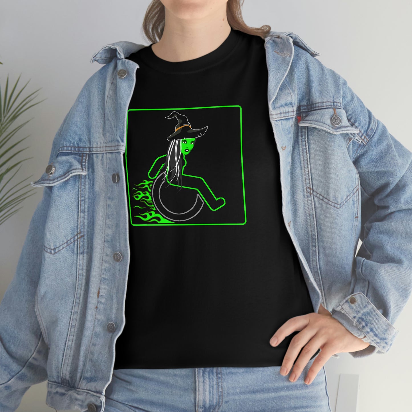 WHEELCHARIOT 16 (Witch) Unisex Heavy Cotton Tee