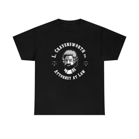 LASZLO CRAVENSWORTH Unisex Heavy Cotton Tee