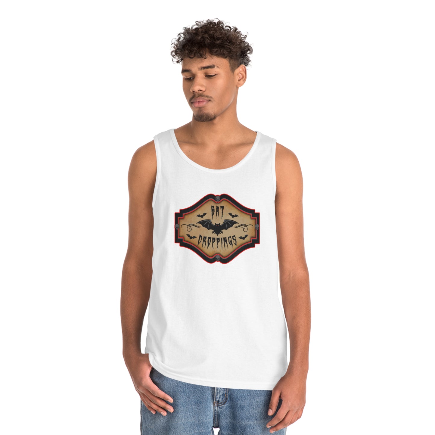 WITCHERY POTIONS 1 (BAT DROPPINGS) Unisex Heavy Cotton Tank Top