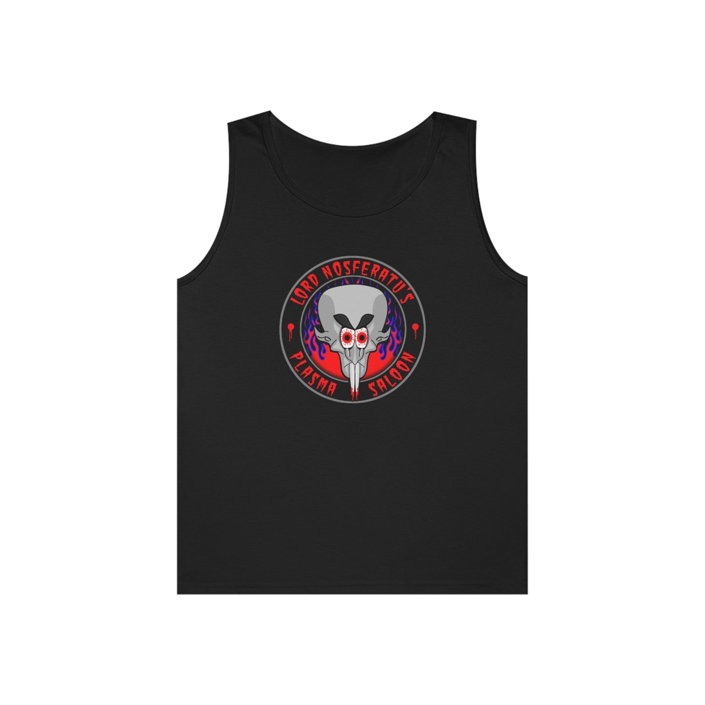 LORD NOSFERATU'S PLASMA SALOON Unisex Heavy Cotton Tank Top