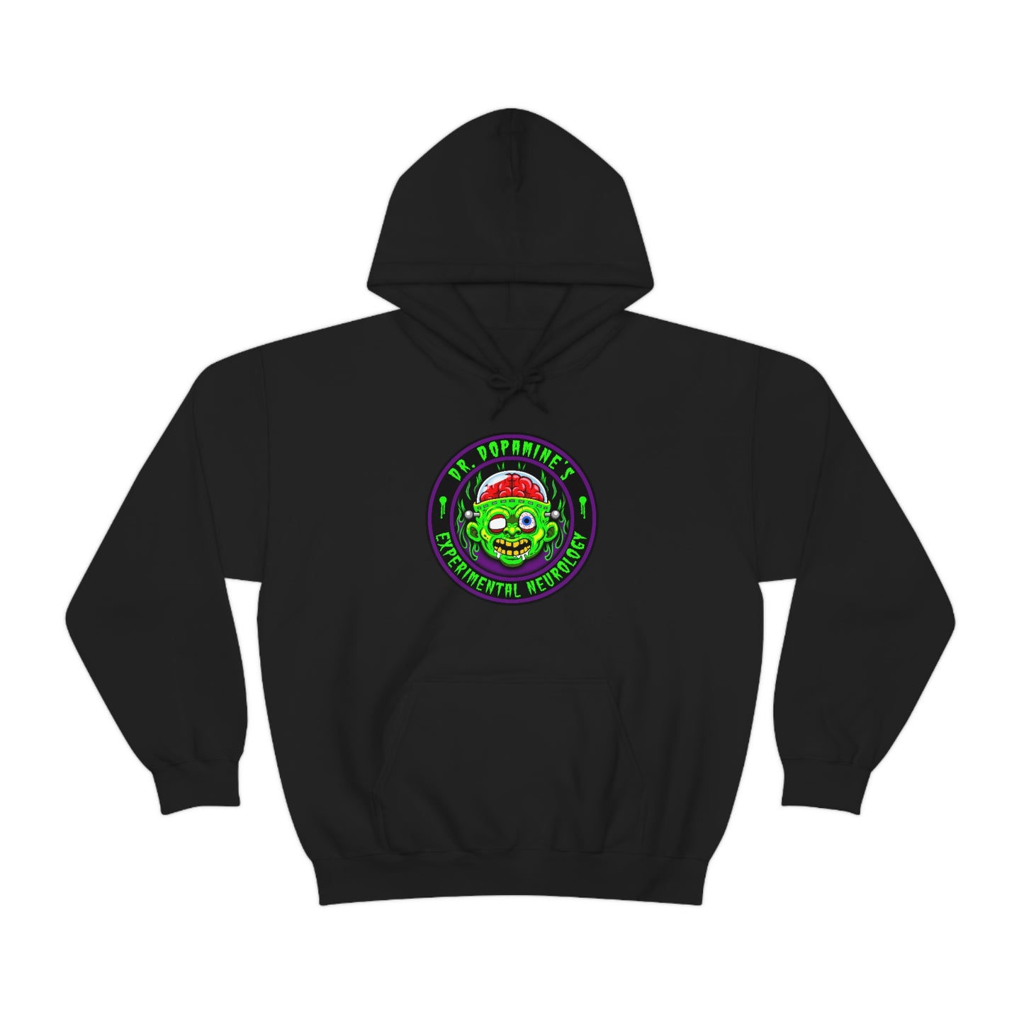 DR DOPAMINE'S - EXPERIMENTAL NEUROLOGY Unisex Heavy Blend™ Hooded Sweatshirt