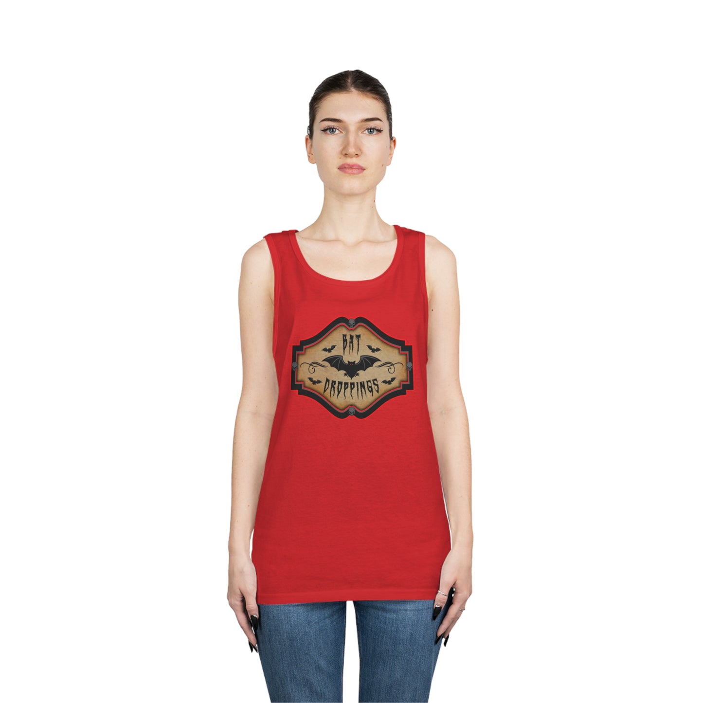 WITCHERY POTIONS 1 (BAT DROPPINGS) Unisex Heavy Cotton Tank Top