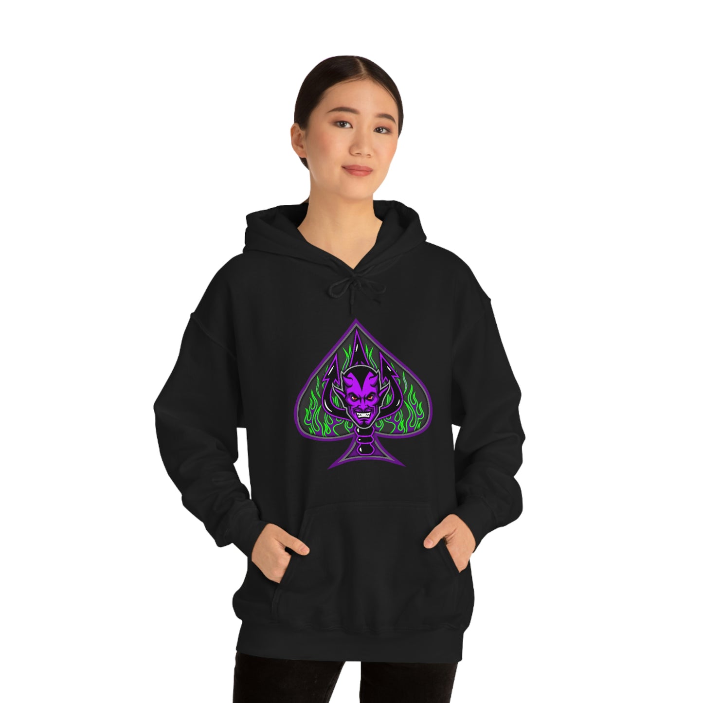 SPADE 1 (P)  Unisex Heavy Blend™ Hooded Sweatshirt