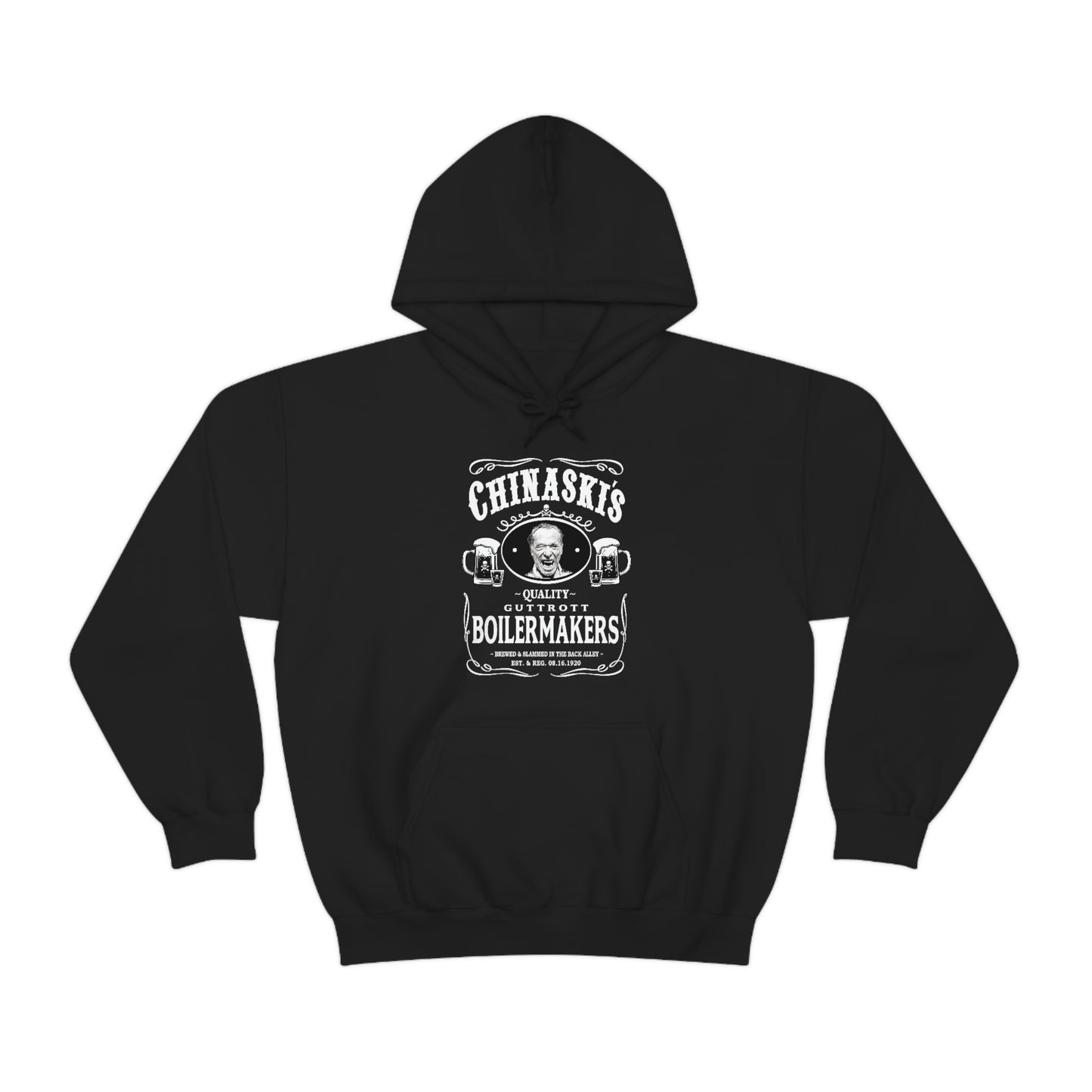 CHINASKIS (BOILERMAKERS) Unisex Heavy Blend™ Hooded Sweatshirt