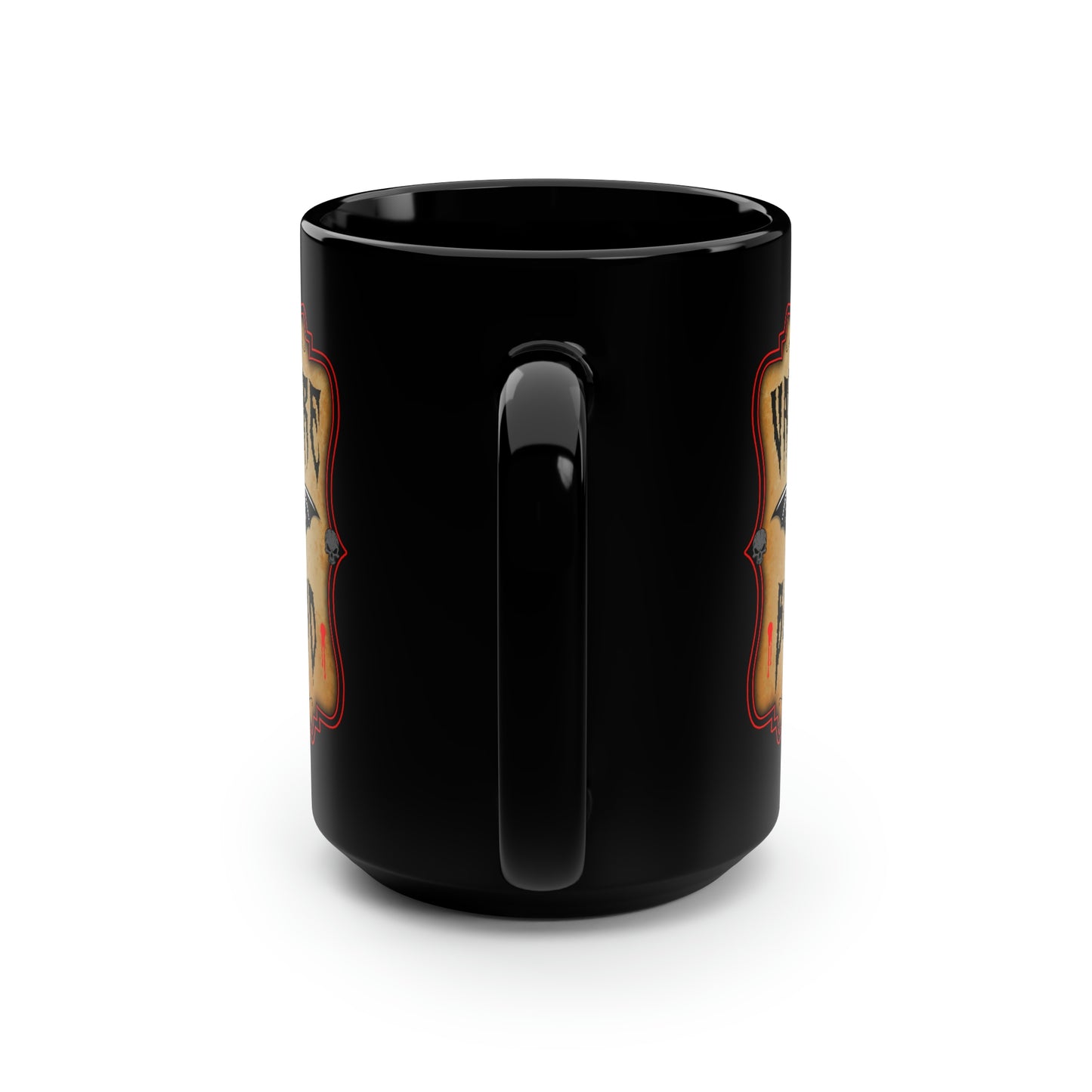 WITCHERY POTIONS 9 (VAMPIRE BLOOD) Black Mug, 15oz