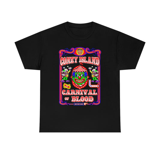 CONEY ISLAND 3 (CARNIVAL OF BLOOD) Unisex Heavy Cotton Tee