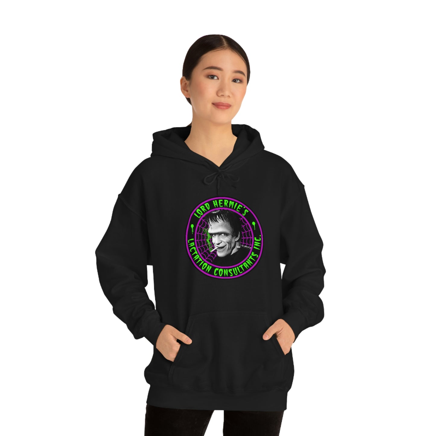 LORD HERMIE - LACTATION CONSULTANTS INC Unisex Heavy Blend™ Hooded Sweatshirt