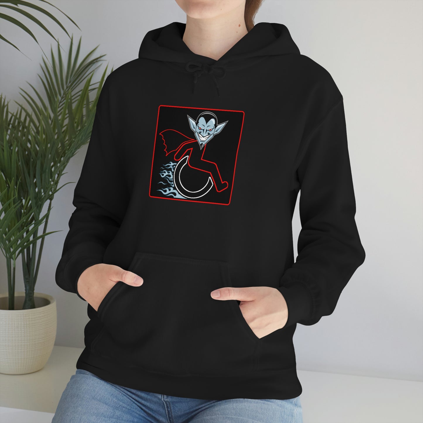 WHEELCHARIOT 7 (Drac) 1 Unisex Heavy Blend™ Hooded Sweatshirt