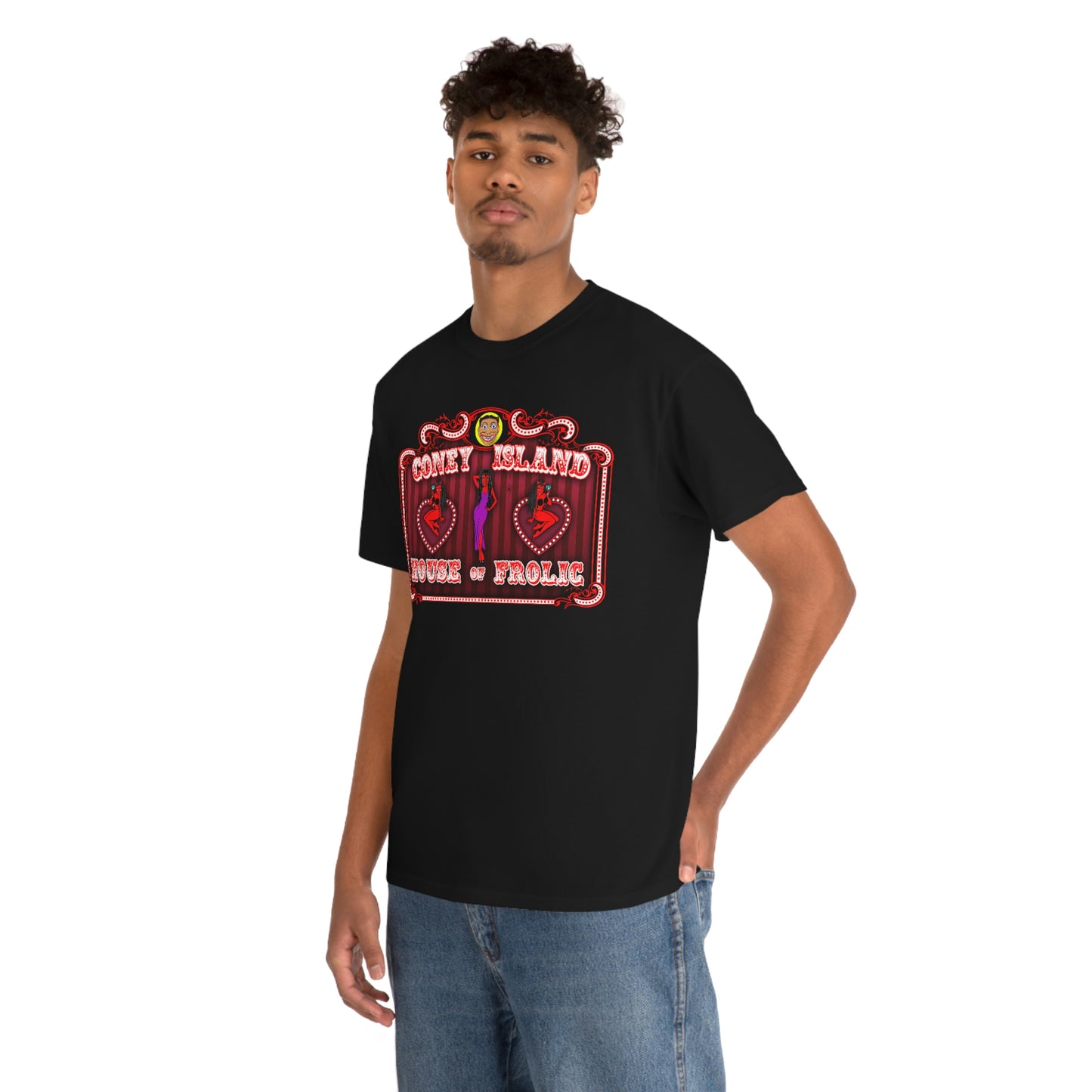 CONEY ISLAND 2 (HOUSE OF FROLIC) Unisex Heavy Cotton Tee