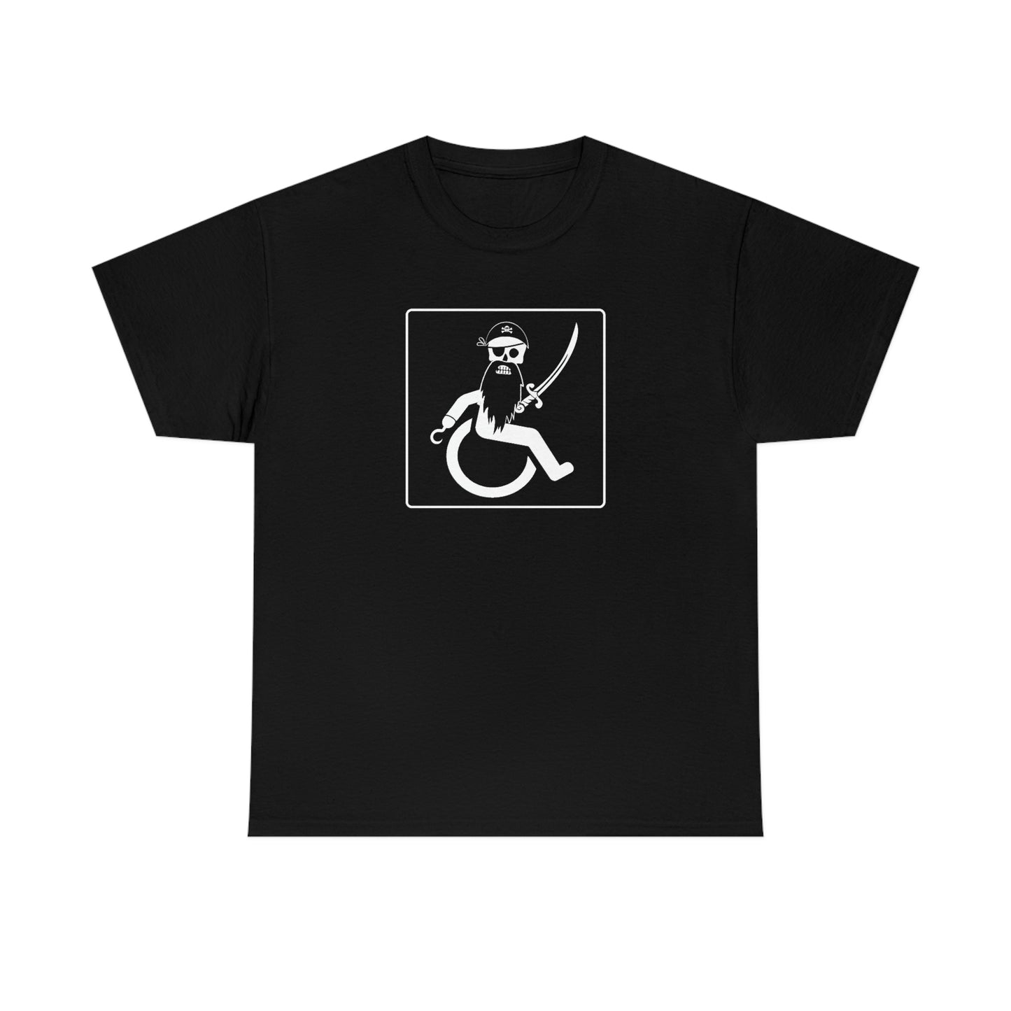 WHEELCHARIOT 4 (Pirate) 1 Unisex Heavy Cotton Tee