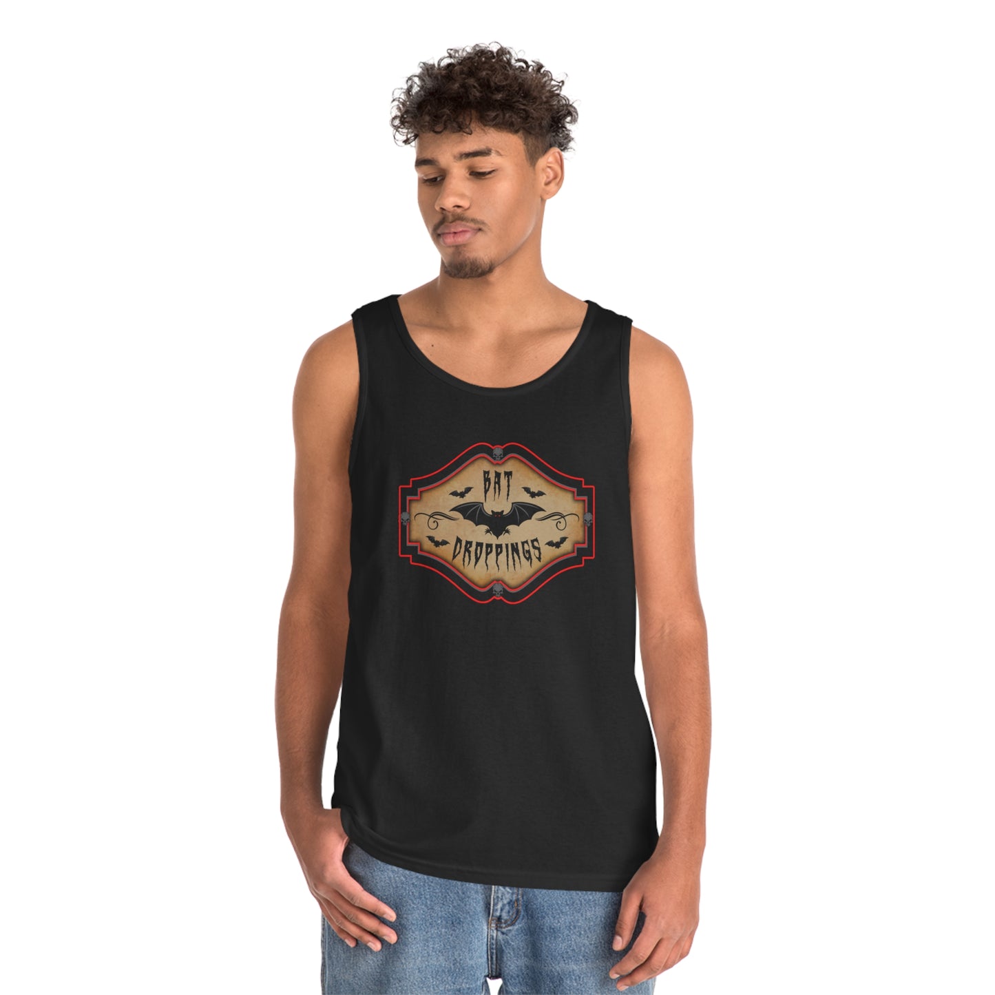 WITCHERY POTIONS 1 (BAT DROPPINGS) Unisex Heavy Cotton Tank Top